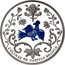 Portugal 2,5 Euro Beadspreads from Castelo Branco 2015 Proof KM# 861a COLCHAS DE CASTELO BRANCO coin reverse