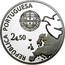 Portugal 2,50 € 70 Years of Peace in Europe 2015 Proof KM# 857a REPÚBLICA PORTUGUESA 2€50 coin obverse