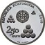 Portugal 2,50 Euro 200th Anniversary of the Torres Defence Line 2010 INCM Proof KM# 800a REPUBLICA PORTUGUESA 2010 2,50 EURO INCM J.J. BRITO coin obverse