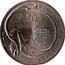 Portugal 2,50 Euro 75th Anniversary of the Construction of the Sagres 2012 INCM 2,50 EURO 2012 REPÚBLICA PORTUGUESA INCM BAIBA SÎME coin obverse