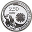 Portugal 2,50 Euro 75th Anniversary - School Ship NRP «Sagres» 2012 INCM Proof 2012 2.5 EURO BAIBA SÎME INCM REPÚBLICA PORTUGUESA coin obverse