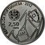 Portugal 2,50 Euro Historic Centre of Guimaraes 2012 KM# 819 REPÚBLICA PORTUGUESA 2012 2,50 EURO coin obverse