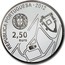 Portugal 2,50 Euro Historic Centre of Guimaraes 2012 Proof KM# 819a REPÚBLICA PORTUGUESA 2012 2,50 EURO coin obverse
