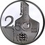 Portugal 2,50 Euro UNESCO Cultural Heritage - Fado 2015 Proof KM# 858a PORTUGAL 2,5 EURO 2015 INCM. A. PEREIRA coin obverse