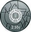 Portugal 2,50 € World Heritage - Coa Valley 2010 INCM Proof KM# 801a INCM A.MARINHO REPÚBLICA PORTUGUESA 2010 2,50€ coin obverse
