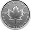 Canada 2 Dollars 25th Anniversary Maple Leaf. Our Arboreal Emblem 2021 9999 9999 1996 2021 CANADA FINE SILVER 1/10 OZ ARGENT PUR coin reverse