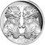 Australia 2 Dollars Double Pixiu Forbidden City Imperial Lion 2020 P  coin reverse