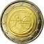 Portugal 2 Euro 10th Anniversary of the European Monetary Union 2009 KM# 785 PORTUGAL INCM ΓΣ UEM 1999-2009 coin obverse