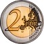 Portugal 2 Euro (250th Anniversary of the Botanical Garden of Ajuda) 2 EURO LL coin reverse