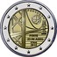 Portugal 2 Euro 50th Anniversary 25th of April Bridge 2016 KM# 866 PORTUGAL PONTE 25 DE ABRIL 1966 2016 INCM JOSÉ AURÉLIO coin obverse