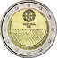 Portugal 2 Euro 60th Anniversary of Universal Declaration of Human Rights 2008 KM# 784 PORTUGAL 2008 60 ANOS DA DECLARAÇÃO UNIVERSAL DOS DIREITOS HUMANOS ESC. J. DUARTE INCM coin obverse