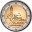 Portugal 2 Euro (730 Years Of Coimbra University) ESC. J. J. BRITO CASA DA MOEDA UNIVER SIADE DE COIMBRA 730 ANOS PORTUGAL 2020 coin obverse