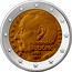 Slovakia 2 Euro Alexander Dubcek 2021 SLOVENSKO 2021 ALEXANDER DUBČEK 1921 1992 coin obverse