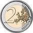 Luxembourg 2 Euro Birth of Prince Charles. Hologram version 2020 2 EURO LL coin reverse