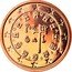 Portugal 2 Euro Cent Royal Seal 2008 Proof KM# 741 P O R T U G A L POR TV GA L VS INCM 2 0 0 2 coin obverse