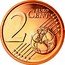 Portugal 2 Euro Cent Royal Seal 2008 Proof KM# 741 2 EURO CENT LL coin reverse