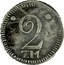 Russia 2 kopeks Catherine II 1787 T.M KM# 86 2 ТМ coin reverse