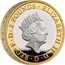 UK 2 Pounds 250th Anniversary of the Sir Walter Scott`s Birth. Piedfort 2021 Proof ELIZABETH II D G REG F D 2 POUNDS coin obverse