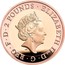 UK 2 Pounds (Herbert George Wells) ELIZABETH II D G REG F D 2 POUNDS J.C coin obverse