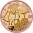 UK 2 Pounds (Herbert George Wells) IX X XI XII I II III CTC 2021 H.G. WELLS coin reverse