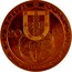 Portugal 20 Escudos Finance Recovery. Pattern 1953  Essai KM# Pn234 REPÚBLICA PORTUGUESA 20 ESC. 1953 coin obverse