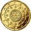 Portugal 20 Euro Cent First Map 2002 KM# 744 P O R T U G A L PO RT VG AL VS INCM 2 0 0 2 coin obverse