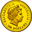 Australia 200 Dollars Two Australian Kangaroos 1999 In Sets only 200 DOLLARS AUSTRALIA ELIZABETH II coin obverse