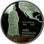 Portugal 200 Esc 450th Anniversary Discovery of California 1992 Proof KM# 661c CALIFÓRNIA 1542 1992 JOÃO RODRIGUES CABRILHO ISABEL C.-F.BRANCO INCM coin reverse