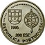 Portugal 200 Esc 470th Anniversary Discovery of Australia 1995 KM# 684 M R O E 1995 200 ESC REPUBLICA PORTUGUESA coin obverse
