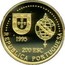 Portugal 200 Esc 470th Anniversary Discovery of Australia 1995 Proof KM# 684b REPUBLICA PORTUGUESA 1995 200 ESC J coin obverse