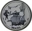 Portugal 200 Esc Brazil Exploration 1999 KM# 718a BRASIL INCM ISABEL C. F.BRANCO coin reverse