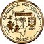 Portugal 200 Esc Brazil Exploration 1999 Proof KM# 718b REPUBLICA PORTUGUESA TERRA BRASILIS 1999 200 ESC coin obverse