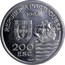 Portugal 200 Esc Daimios of Omura 1993 KM# 667 REPUBLICA PORTUGUESA 1993 200 ESC S.MACHADO INCM coin obverse