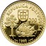 Portugal 200 Esc Discovery of Solor and Timor Islands 1995 Proof KM# 683b REPUBLICA PORTUGUESA 200 ESC. 1995 INCM E.BYRNE coin obverse