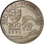 Portugal 200 Escudos Columbus and Portugal 1991 KM# 658 REPÚBLICA PORTUGUESA 200 ESCUDOS 1991 coin obverse
