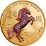 Australia 2000 Dollars The Jewelled Horse 2021 P Proof THE JEWELLED HORSE 馬 P AH coin reverse