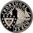 Portugal 25 ECU Bartholomeu Dias 1993 X# 29 PORTUGAL 25 ECU 1993 coin obverse