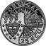 Portugal 25 ECU Europe and the New Worlds - Vasco da Gama 1995 INCM Proof X# 49 PORTUGAL 25 ECU 1995 coin obverse