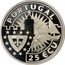 Portugal 25 ECU Prince Henry the Navigator 1991 X# 22 PORTUGAL 25 ECU 1991 coin obverse