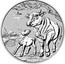 Australia 30 Dollars Year of the Ox 2021 P UNC 牛 OX 2021 P IJ coin reverse