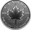 Canada 4 Dollars 25th Anniversary Maple Leaf. Our Arboreal Emblem 2021 9999 9999 1996 2021 CANADA FINE SILVER 1/2 OZ ARGENT PUR coin reverse