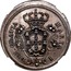 Portugal 40 Reis Maria I 1798  KM# TS2 MARIA I DEI GRATIA coin obverse