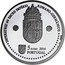 Portugal 5 Euro 580th Anniversary of the Birth of Eleanor 2014 Proof KM# 847a IMPERATRIZ DO SACRO IMPÉRIO ROMANO - GERMÂNICO 5 EURO 2014 PORTUGAL IC FB INCM coin obverse