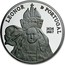 Portugal 5 Euro 580th Anniversary of the Birth of Eleanor 2014 Proof KM# 847a LEONOR D PORTUGAL 1434 1467 coin reverse