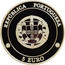 Portugal 5 Euro Historical center of Angra do Heroismo 2005 Proof KM# 760a REPÚBLICA PORTUGUESA 5 EURO coin obverse