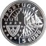 Portugal 5 Euro Isabel de Portugal 1997 X# 75 PORTUGAL 5 EURO 1997 coin obverse