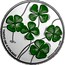 Portugal 5 Euro The Four Leaf Clover 2018 INCM Proof TREVO DE 4 FOLHAS CATARINA SOBRAL - INCM coin reverse