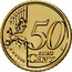 Portugal 50 Euro Cent Second Map 2012 In Sets only KM# 765 50 EURO CENT LL coin reverse