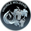 Moldova 50 Lei Moldavian wines 2020  Proof VINURILE MOLDOVEI coin reverse