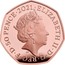UK 50 Pence 50th Anniversary of Decimal Day 2021 Proof, Features selected frosting ELIZABETH II D G REG F D 50 PENCE 2021 J.C coin obverse